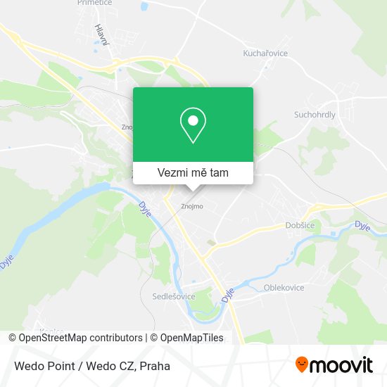 Wedo Point / Wedo CZ mapa