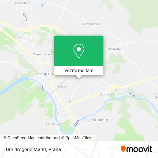 Dm drogerie Markt mapa