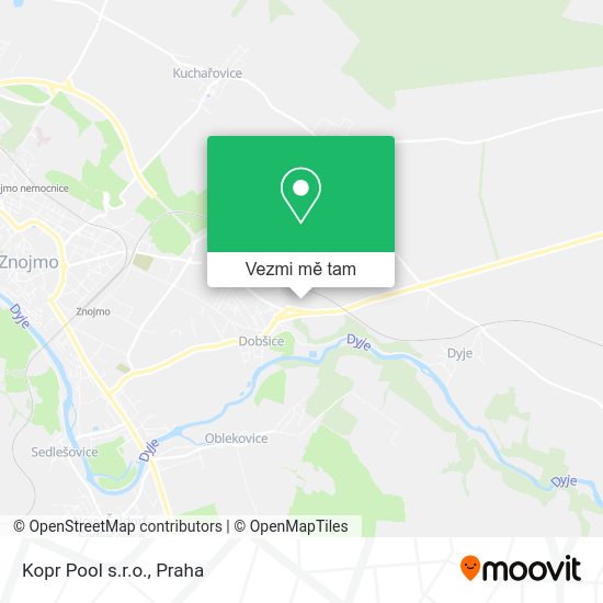 Kopr Pool s.r.o. mapa