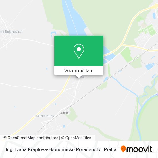 Ing. Ivana Kraplova-Ekonomicke Poradenstvi mapa