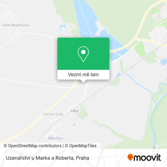 Uzenářství u Marka a Roberta mapa