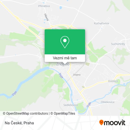Na České mapa
