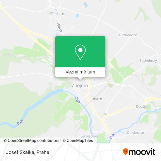 Josef Skalka mapa