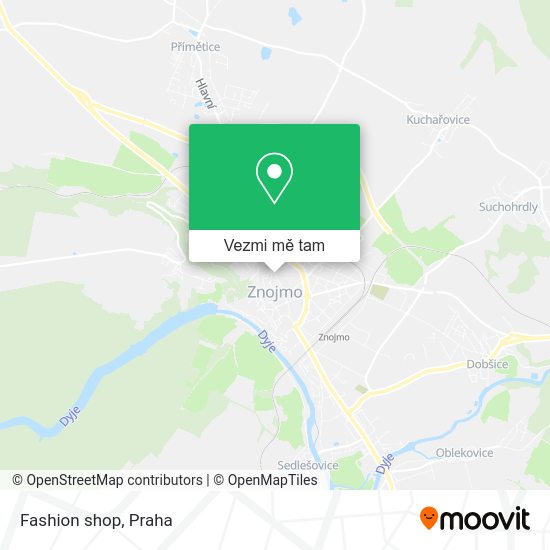 Fashion shop mapa