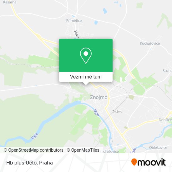 Hb plus-Učto mapa