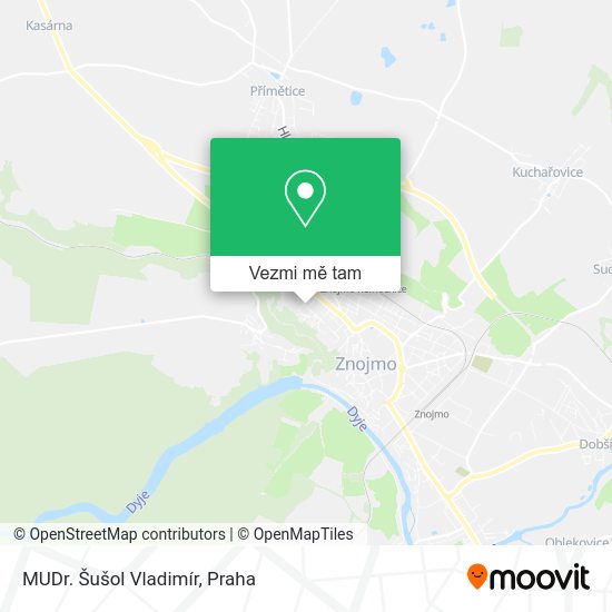 MUDr. Šušol Vladimír mapa
