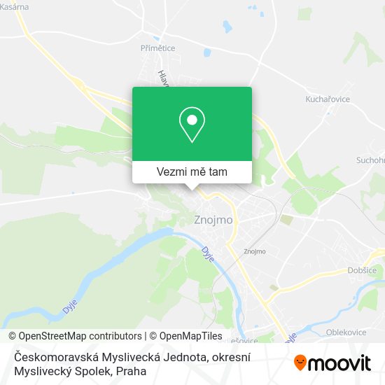 Českomoravská Myslivecká Jednota, okresní Myslivecký Spolek mapa