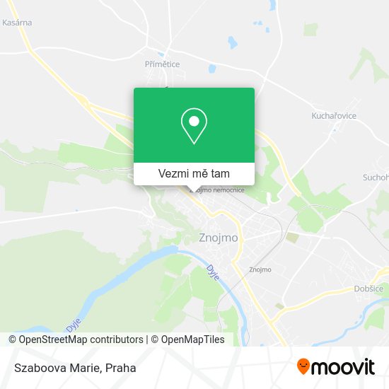 Szaboova Marie mapa