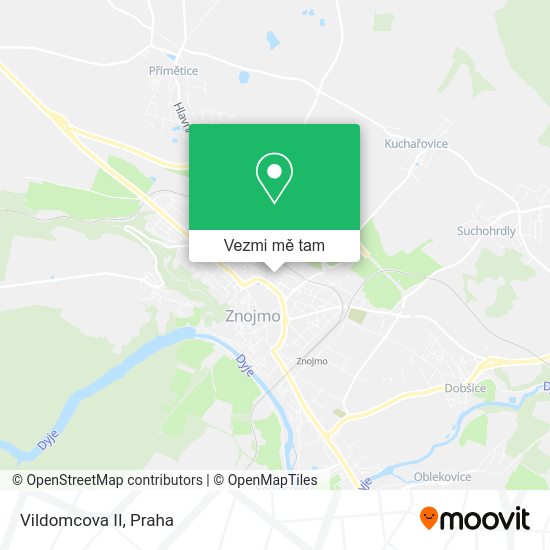 Vildomcova II mapa