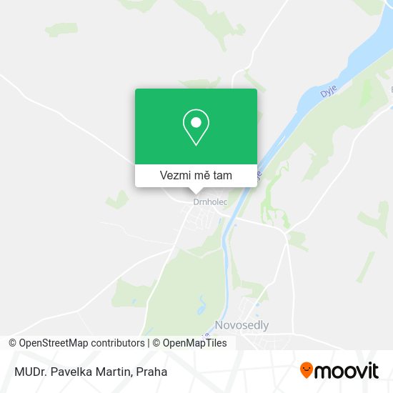 MUDr. Pavelka Martin mapa