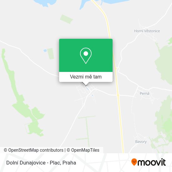 Dolní Dunajovice - Plac mapa