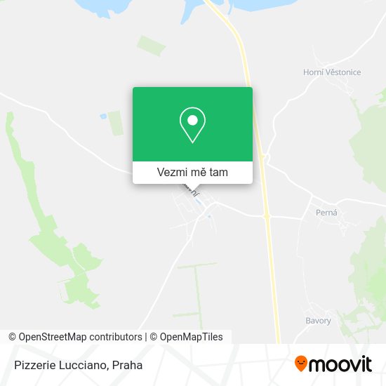 Pizzerie Lucciano mapa