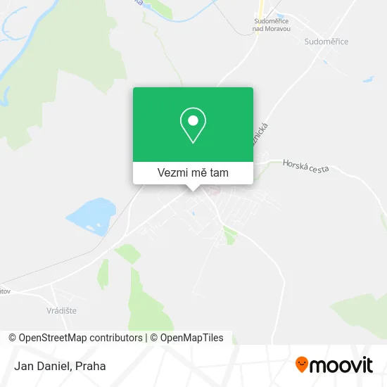 Jan Daniel mapa