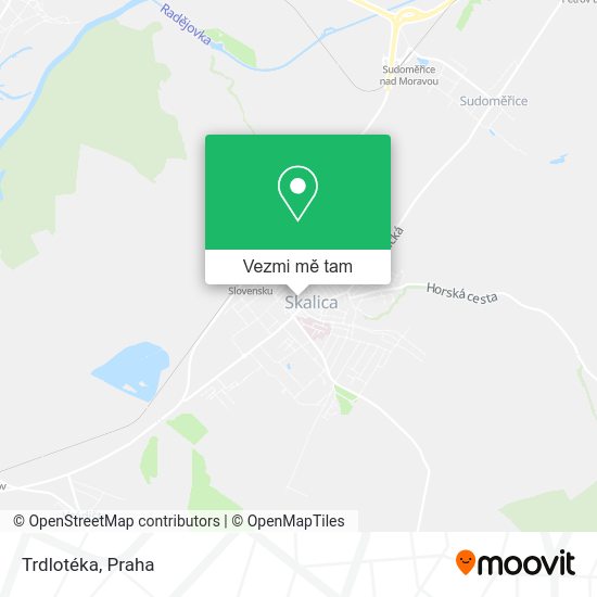 Trdlotéka mapa