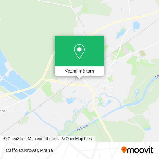 Caffe Cukrovar mapa