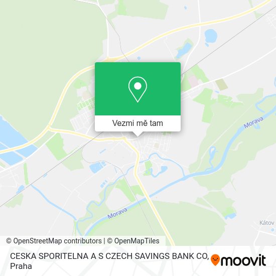 CESKA SPORITELNA A S CZECH SAVINGS BANK CO mapa