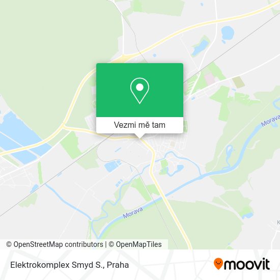 Elektrokomplex Smyd S. mapa