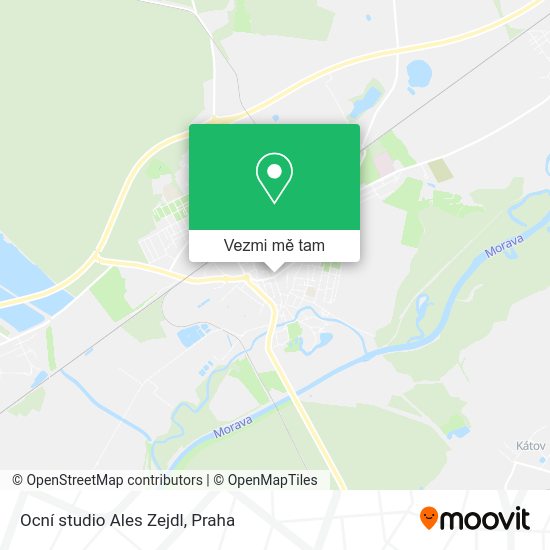 Ocní studio Ales Zejdl mapa