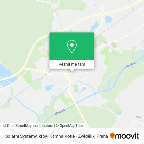 Solární Systémy, krby- Kamna-Kotle - Zvědělík mapa