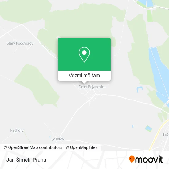Jan Šimek mapa