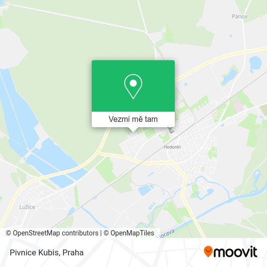 Pivnice Kubis mapa