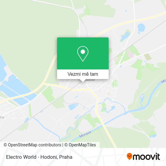 Electro World - Hodoni mapa
