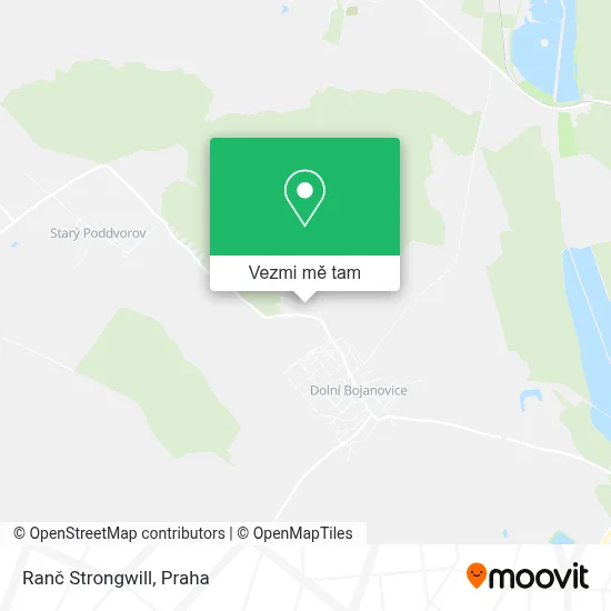 Ranč Strongwill mapa