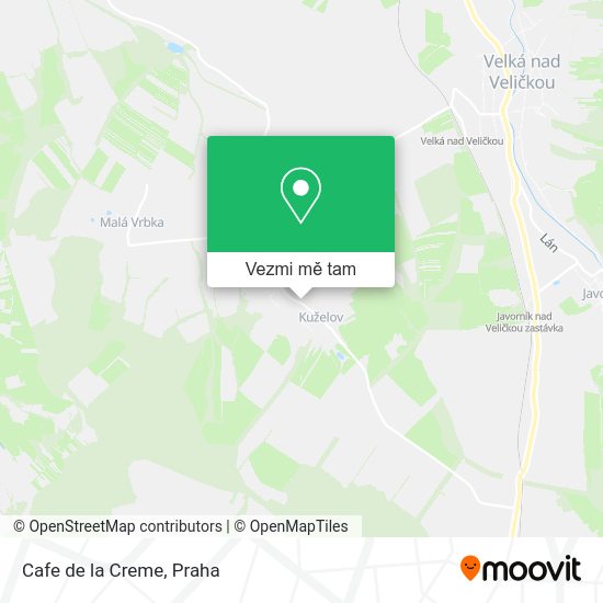 Cafe de la Creme mapa