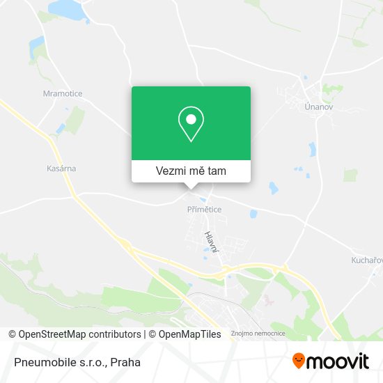 Pneumobile s.r.o. mapa