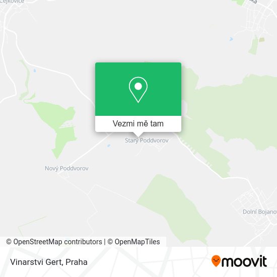 Vinarstvi Gert mapa