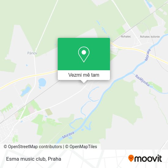 Esma music club mapa