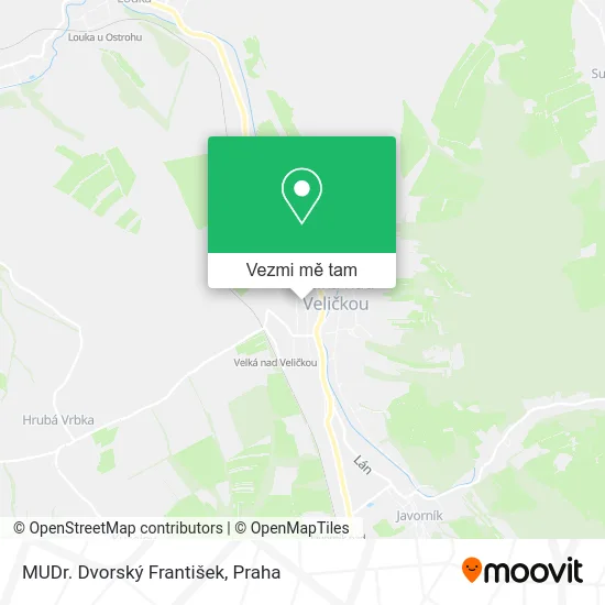 MUDr. Dvorský František mapa