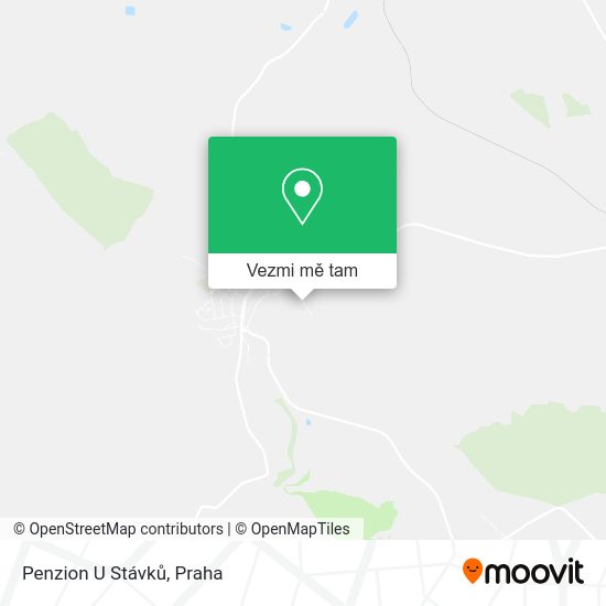 Penzion U Stávků mapa