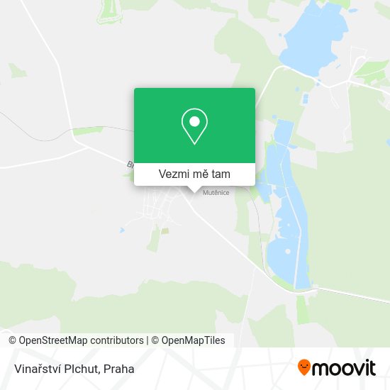 Vinařství Plchut mapa