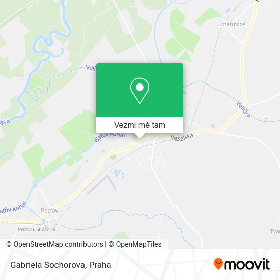 Gabriela Sochorova mapa