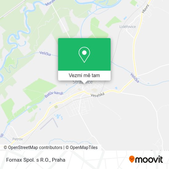 Fornax Spol. s R.O. mapa