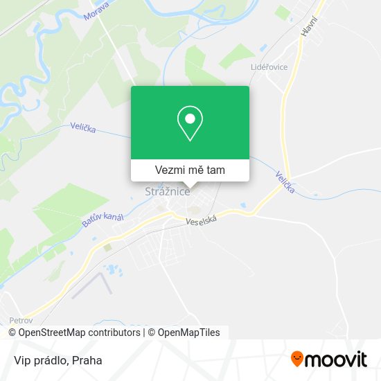 Vip prádlo mapa