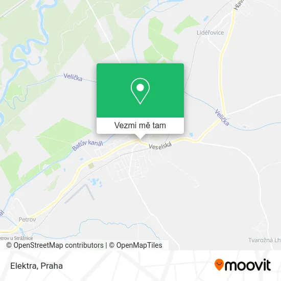 Elektra mapa