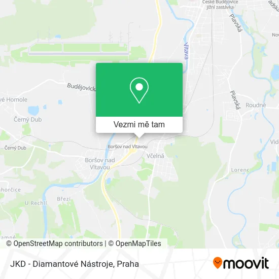 JKD - Diamantové Nástroje mapa