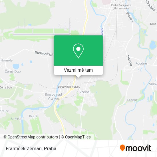 František Zeman mapa