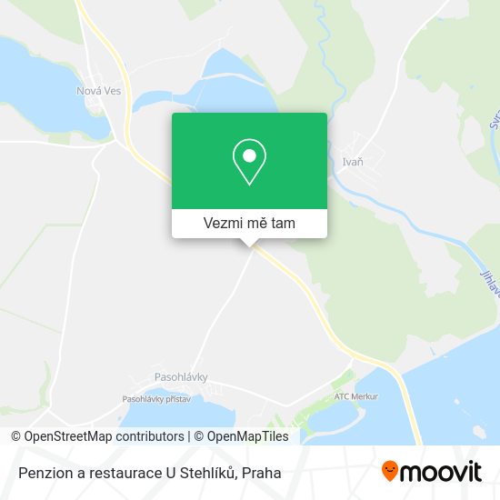Penzion a restaurace U Stehlíků mapa