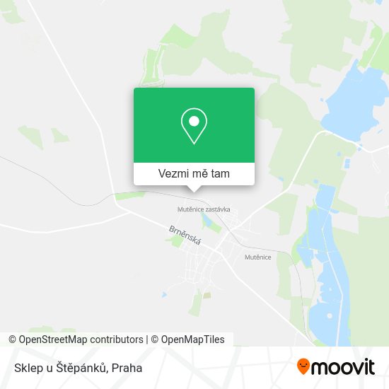 Sklep u Štěpánků mapa