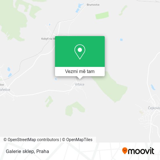 Galerie sklep mapa