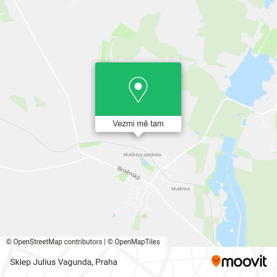 Sklep Julius Vagunda mapa