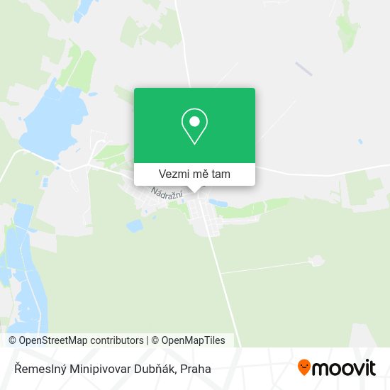 Řemeslný Minipivovar Dubňák mapa