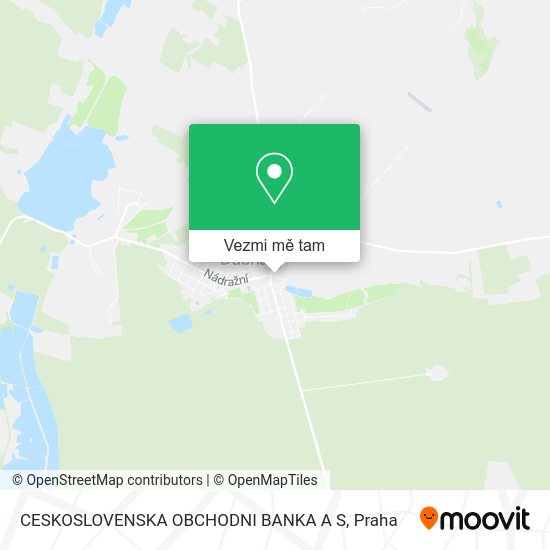 CESKOSLOVENSKA OBCHODNI BANKA A S mapa