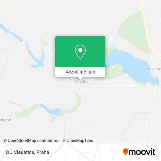OÚ Vlasatice mapa