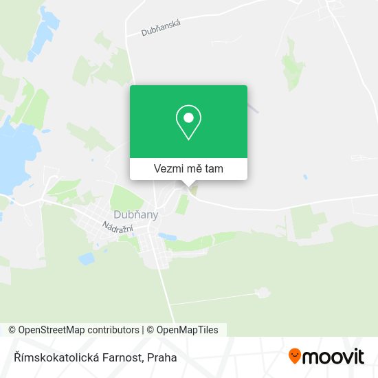 Římskokatolická Farnost mapa