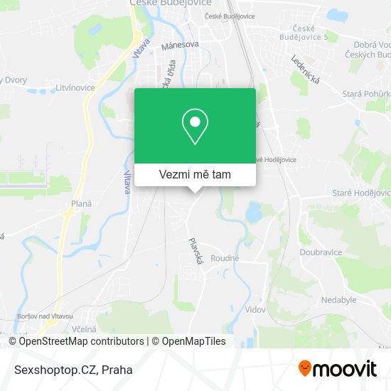 Sexshoptop.CZ mapa