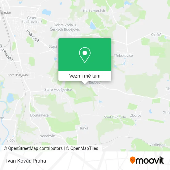 Ivan Kovár mapa